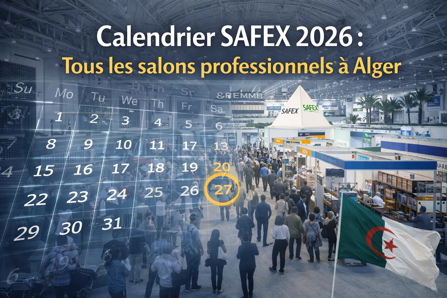 SAFEX 2026 Calendar: All Professional Exhibitions in Algiers