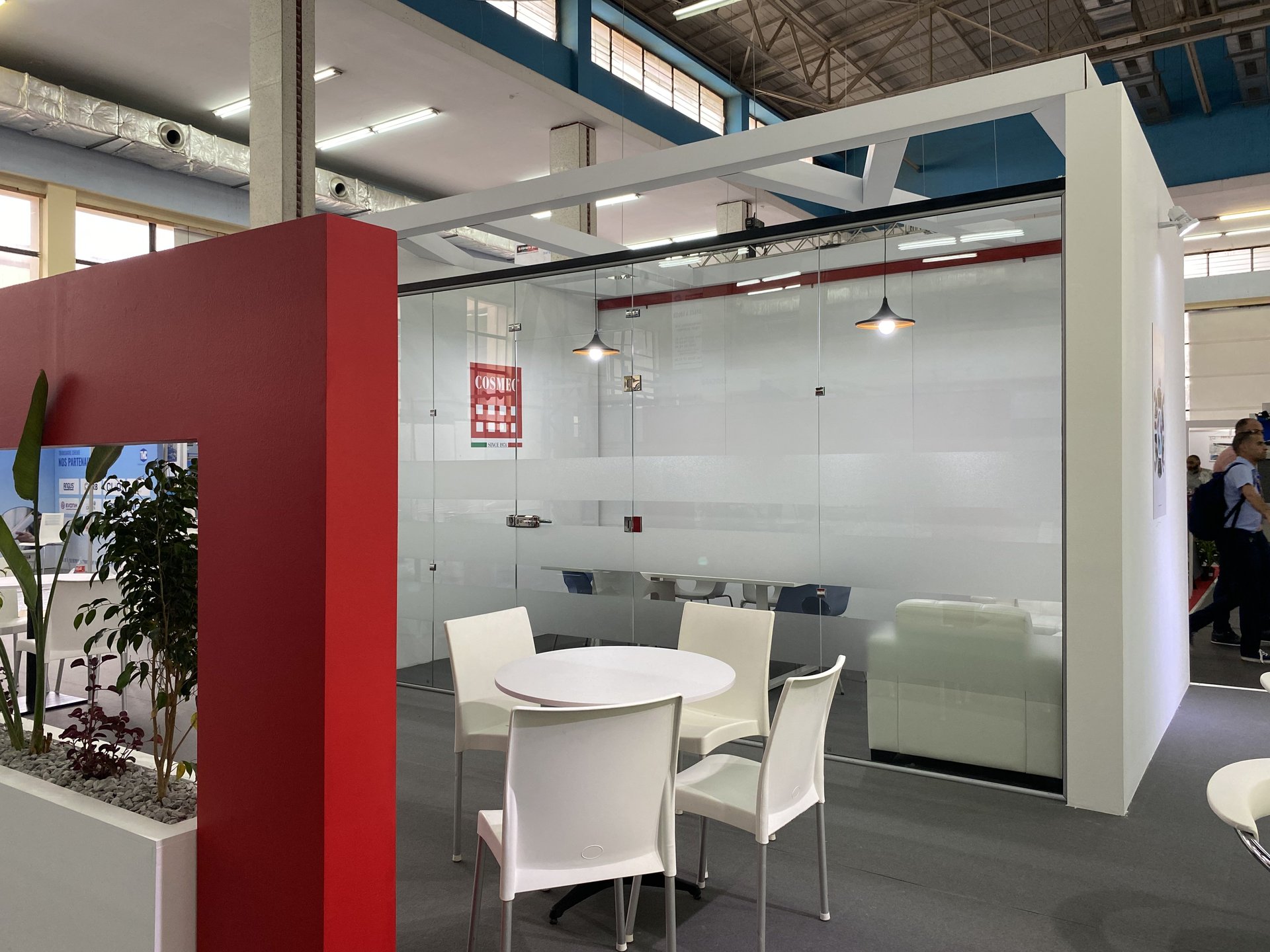 Cosmec Italy stand at Batimatec