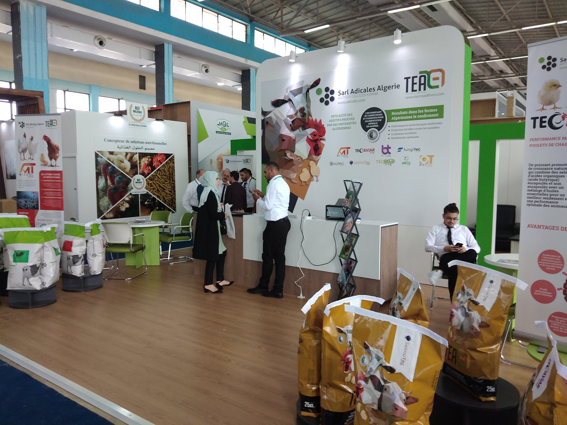 ADICALES company stand at SIPSA