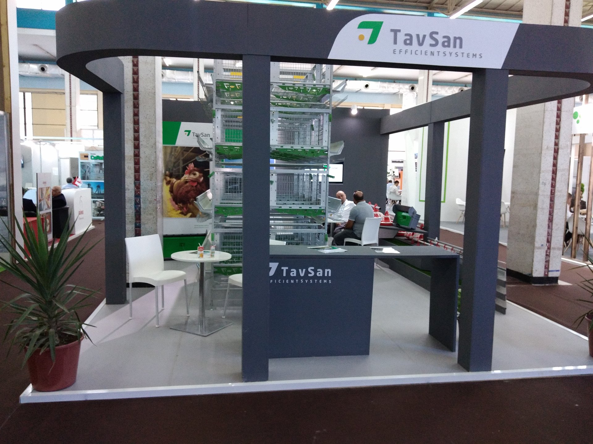 TAVSAN company stand at SIPSA