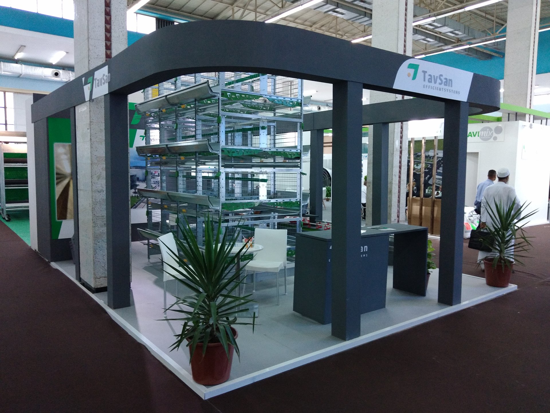 TAVSAN company stand at SIPSA