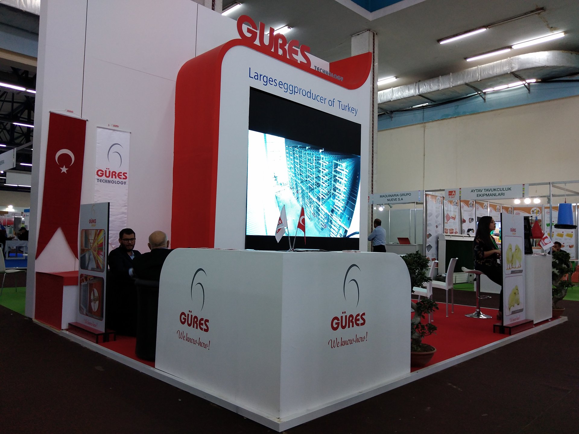 GURES company stand at SIPSA