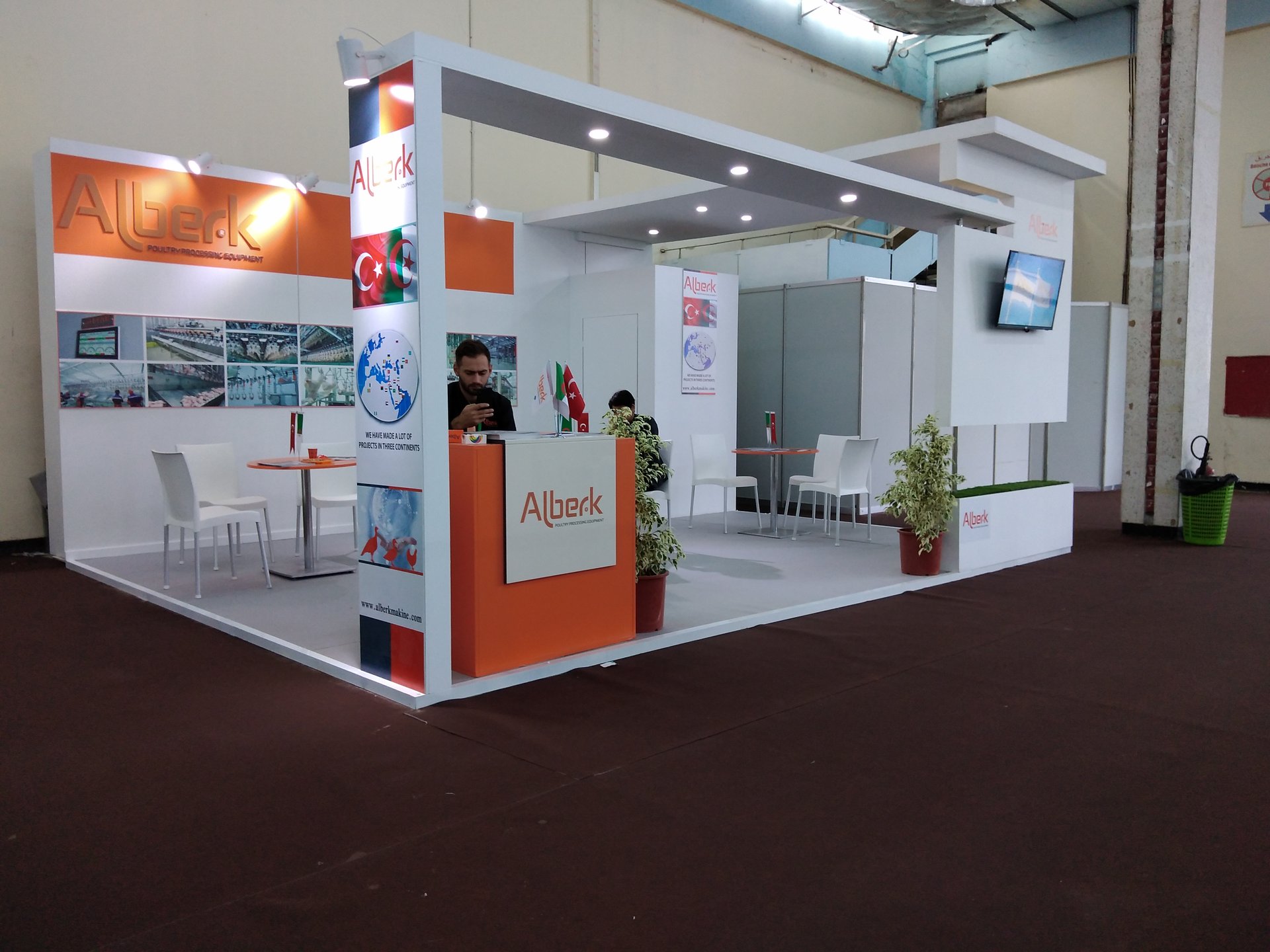 ALBERK company stand