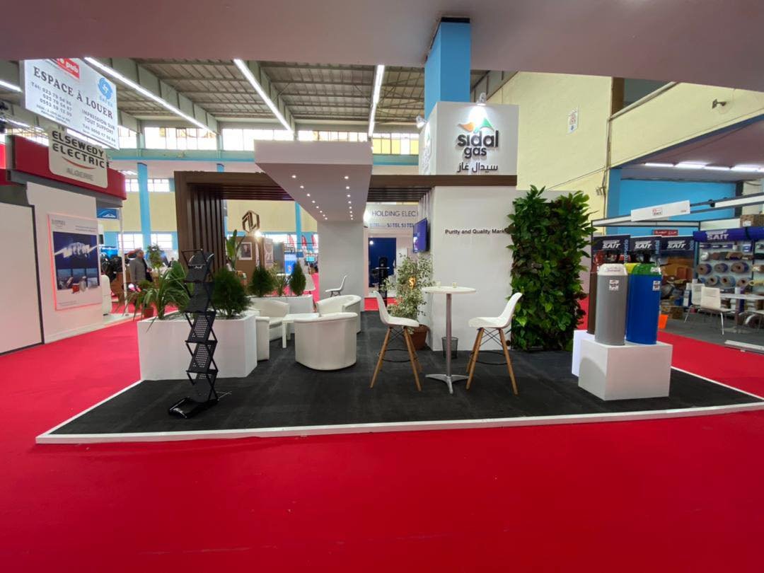 SIDAL Gas Stand at SINAA