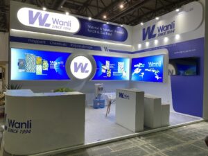 Trade-show-preparation Wanli Stand